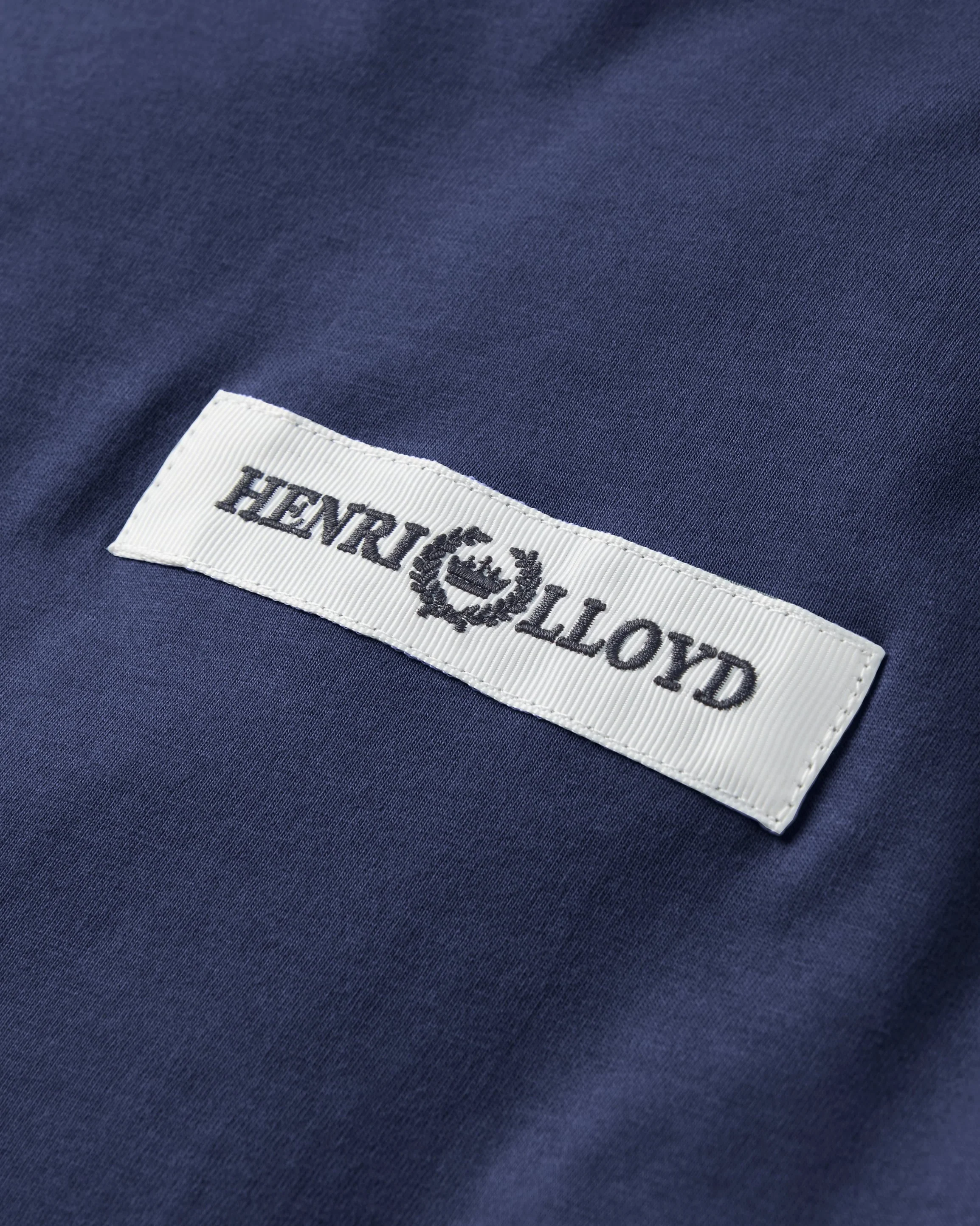 Calshot T Shirt - Navy Blue - Image 5