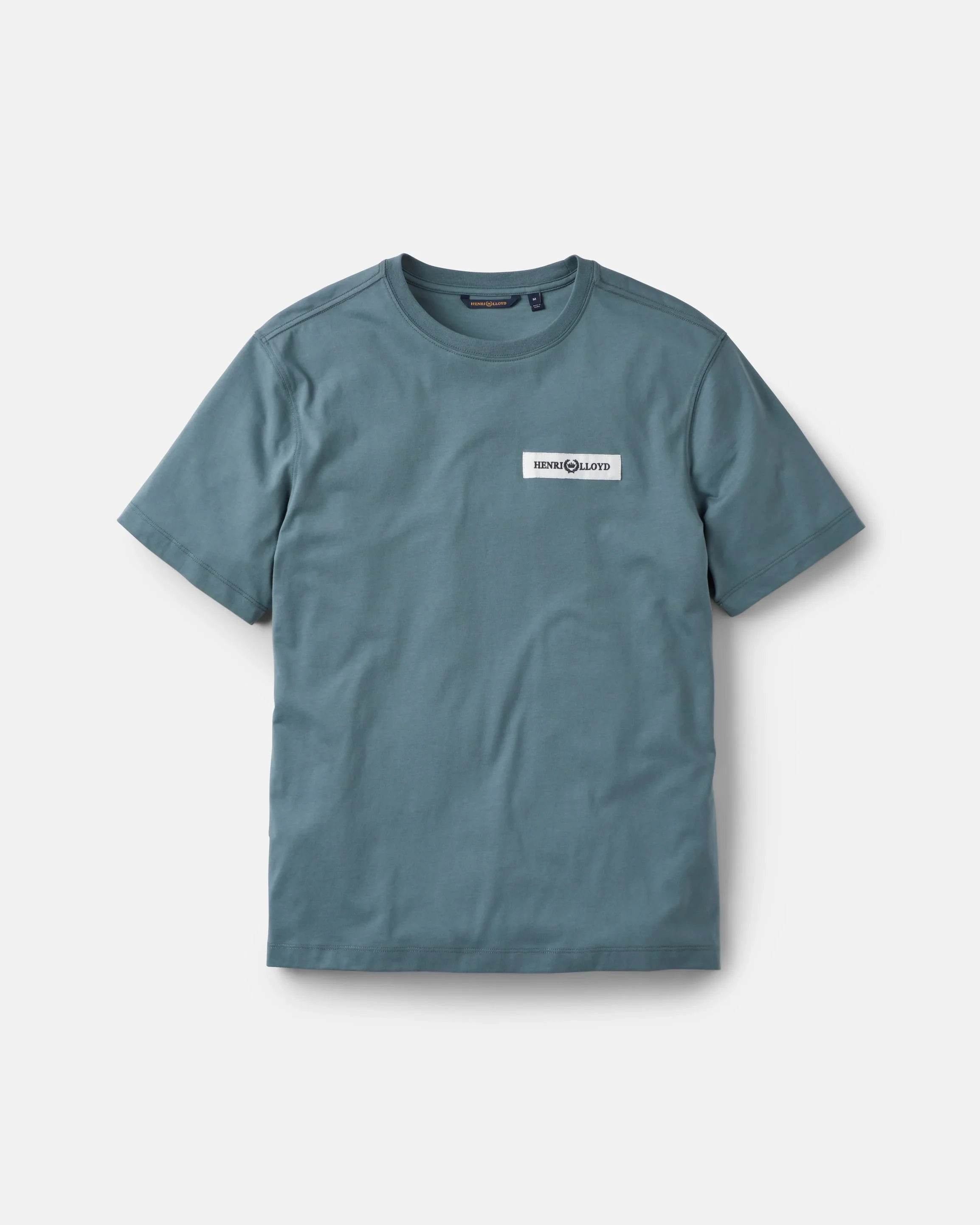 Calshot T Shirt - Sea Spray Blue - Image 2