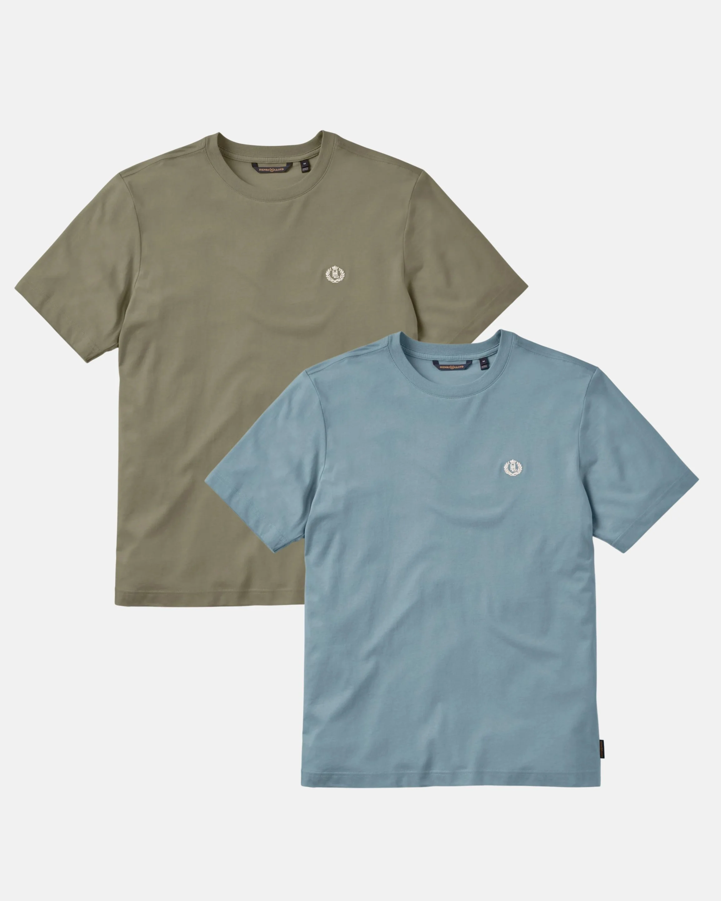 Cowes T-Shirt 2-Pack - Kelp / Sea Spray Blue