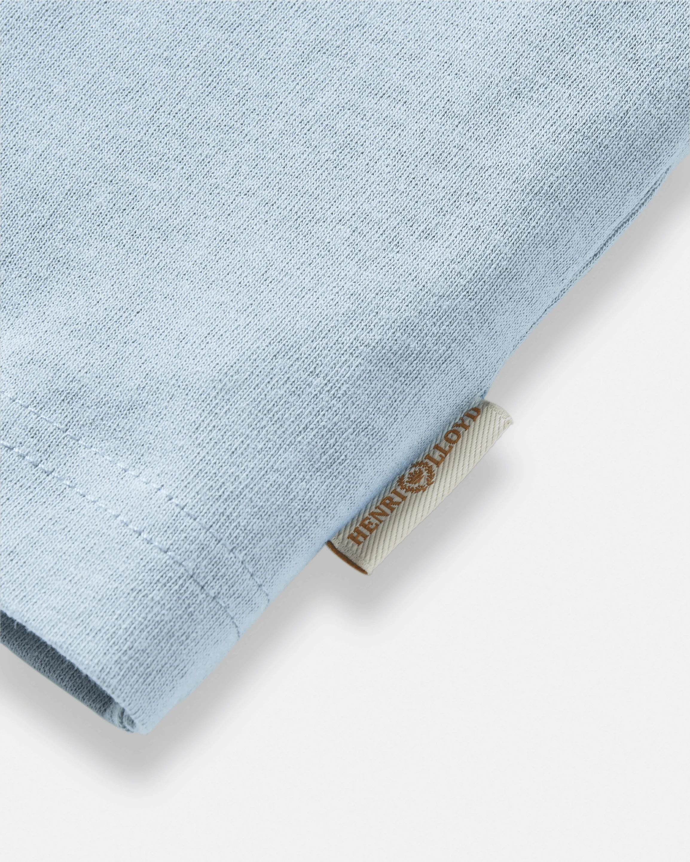 Cowes T-Shirt 2-Pack - Light Grey Melange / Sky Blue - Image 4