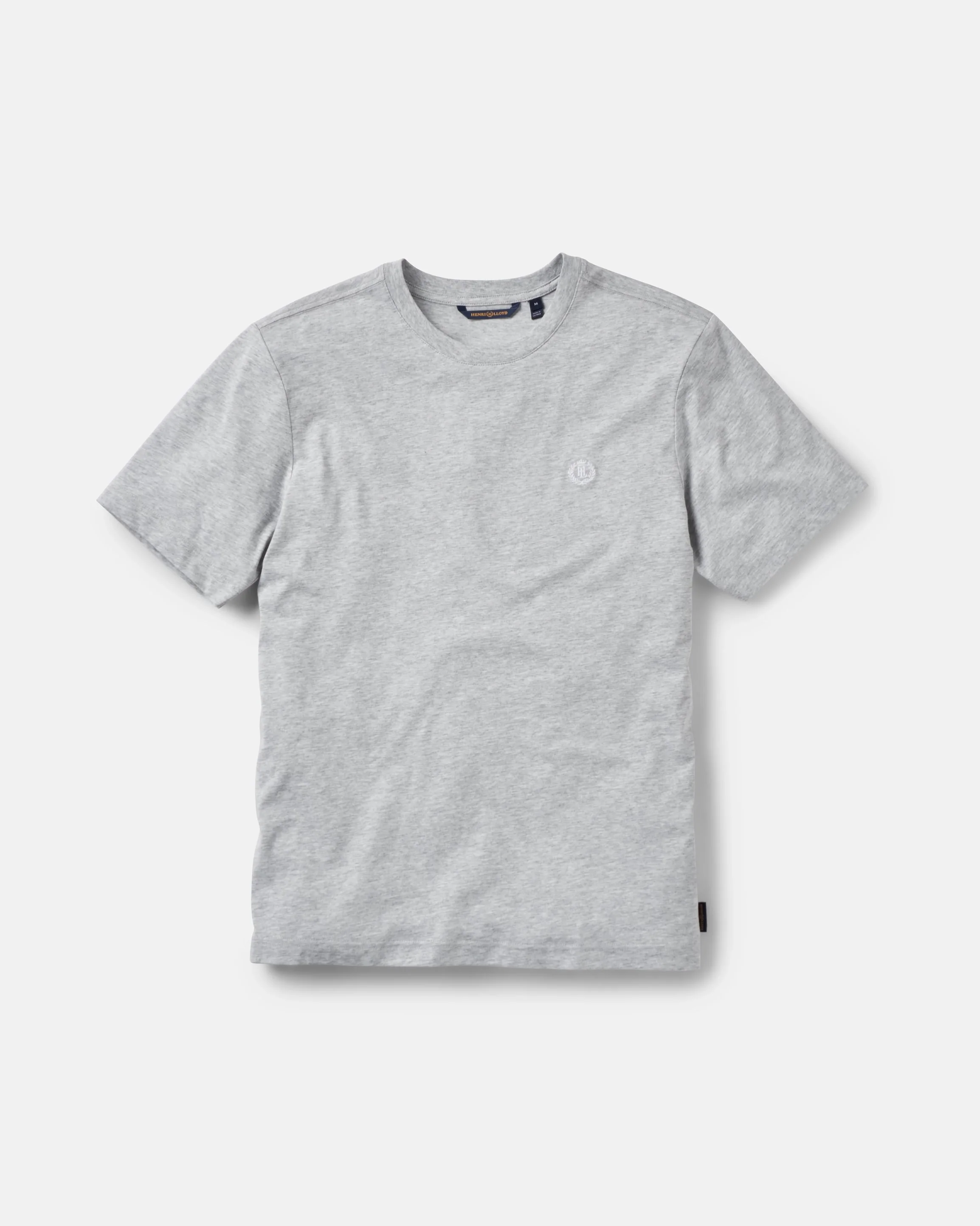 Cowes T Shirt - Light Grey Melange