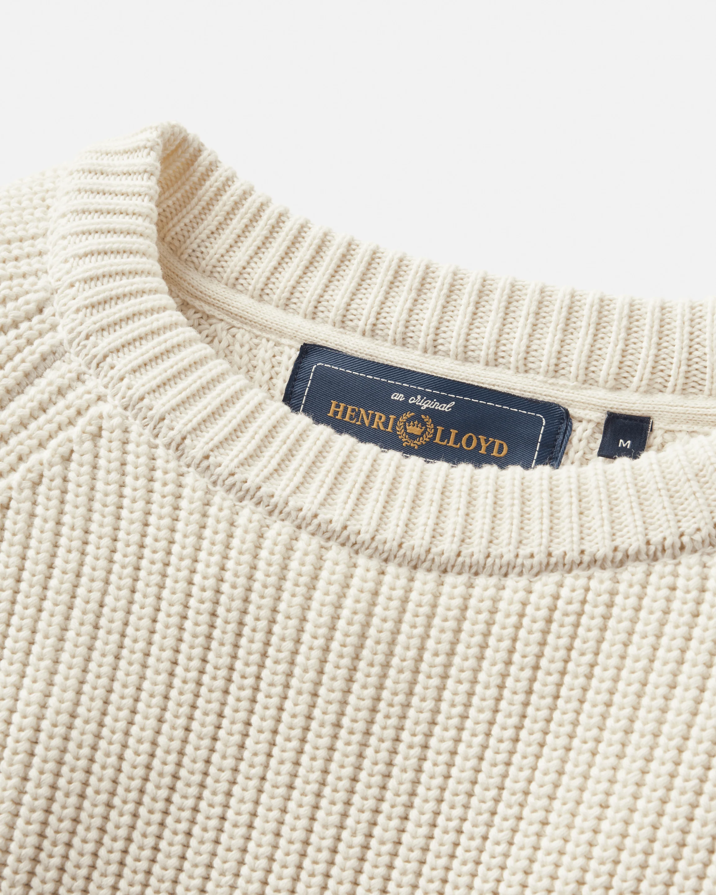 Golant Ribbed Crew - Ecru - Image 7
