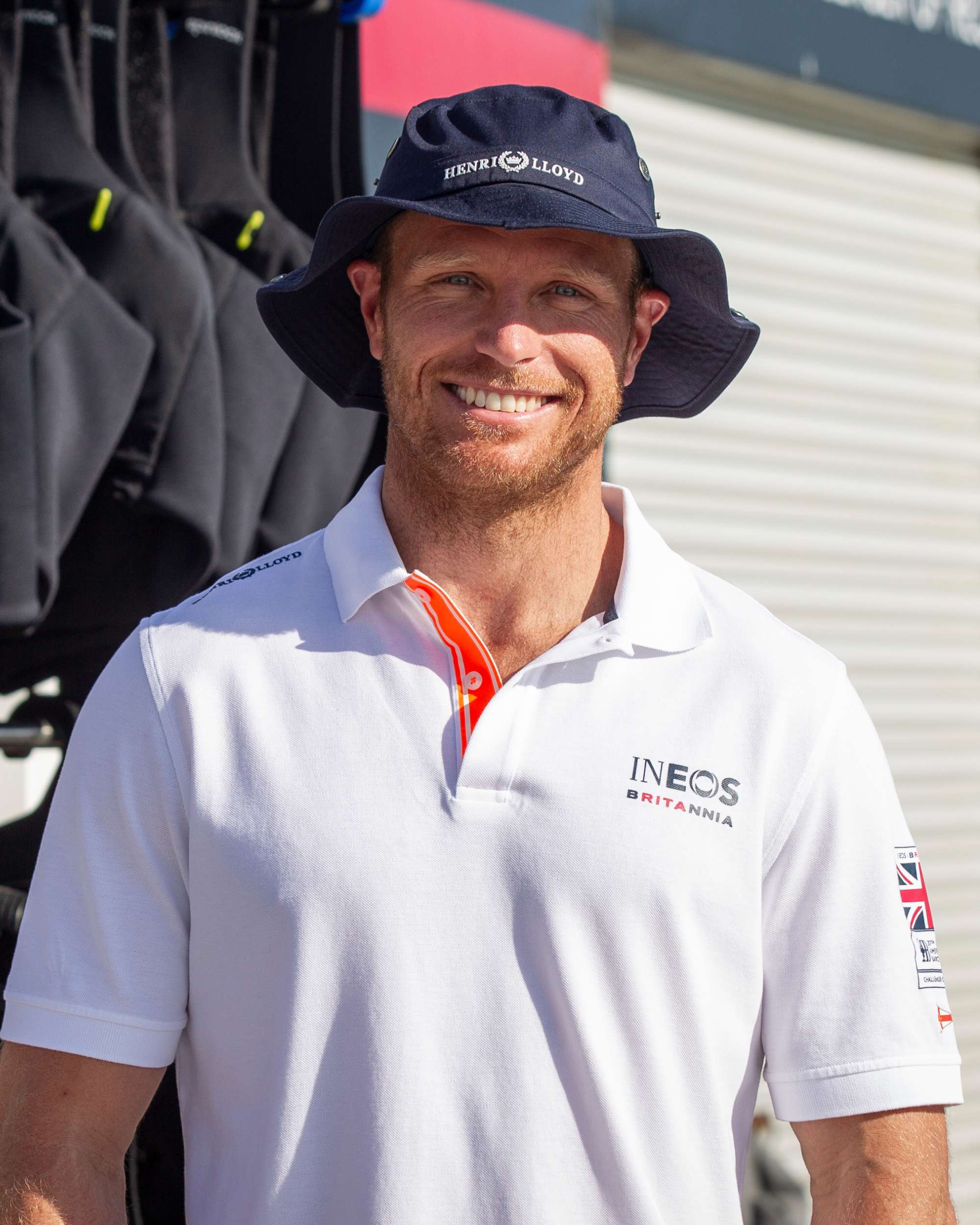 INEOS Britannia Sun Hat - Navy Blue - Image 2