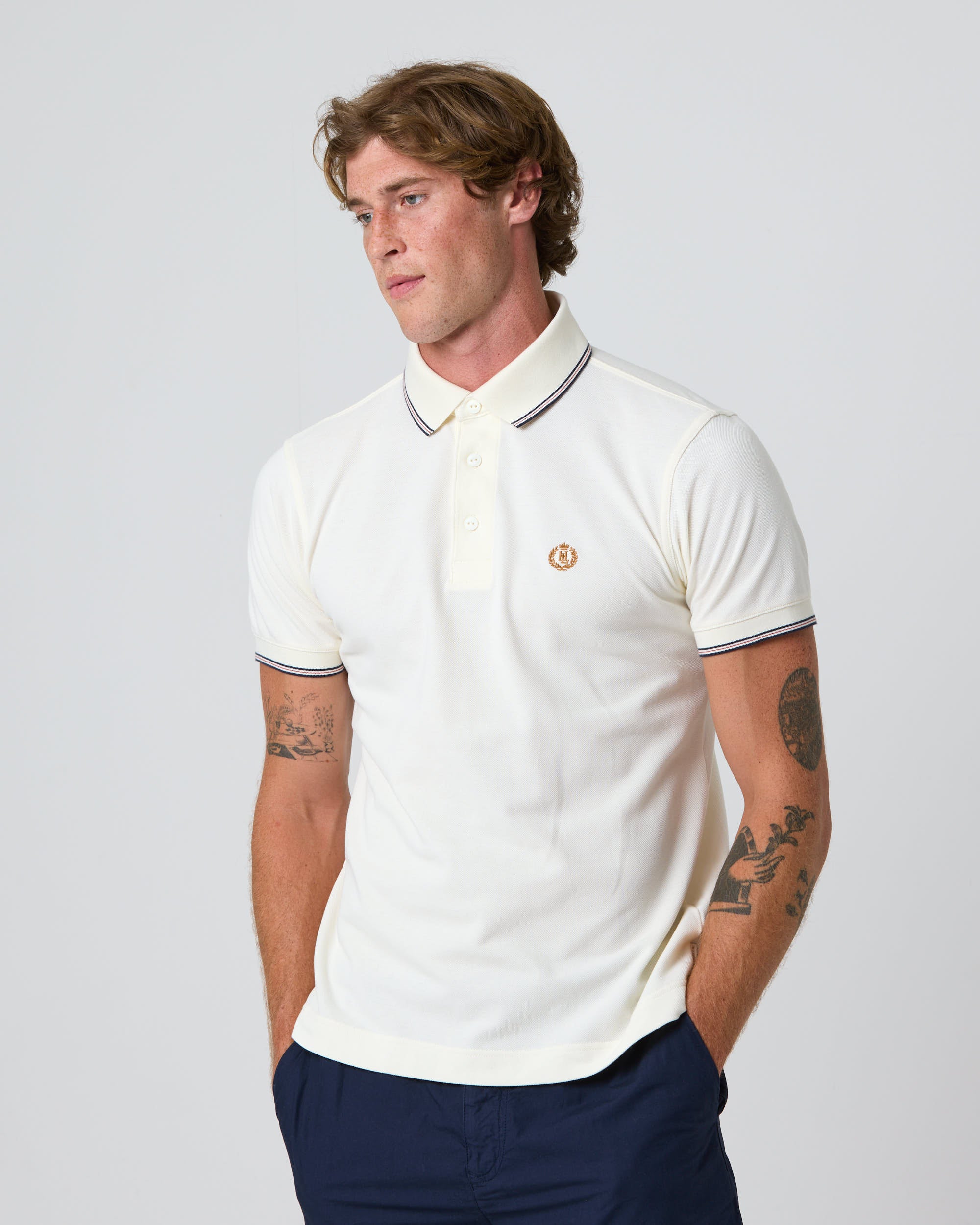 Penryn Polo - Navy Blue - Image 3